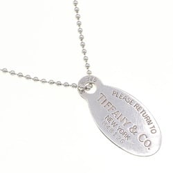 Tiffany Necklace Return to SV Sterling Silver 925 RTT Tag Choker Pendant Women's TIFFANY&Co.