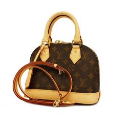 Louis Vuitton Handbag Monogram Alma BB M53152 Brown Ladies