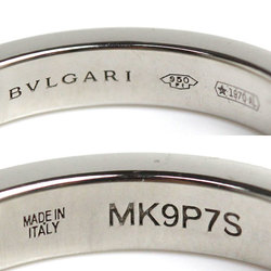 BVLGARI Bvlgari Pt950 Platinum Marry Me 1P Diamond Ring 341734 Size 6 4.4g Women's