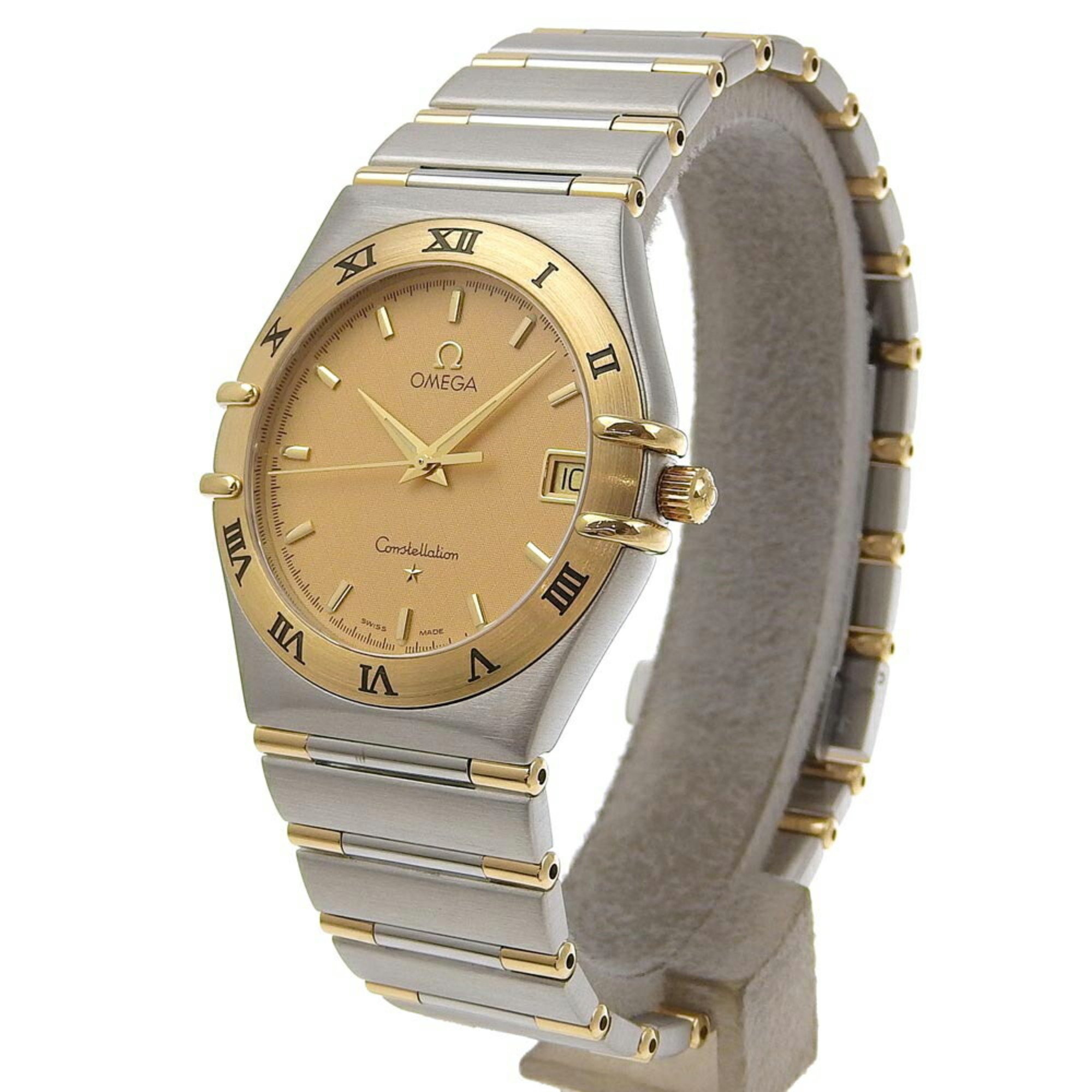 OMEGA Constellation Date 1212.10 396.1201 1312.10 Gold Dial SS/K18YG 2023/11