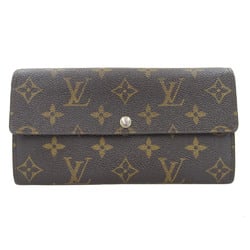 Louis Vuitton LOUIS VUITTON Monogram Portefeuille Sarah Long Wallet M61734