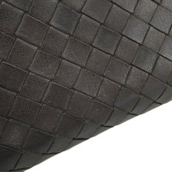 BOTTEGA VENETA Intrecciato Round Long Wallet 114076 Leather Brown