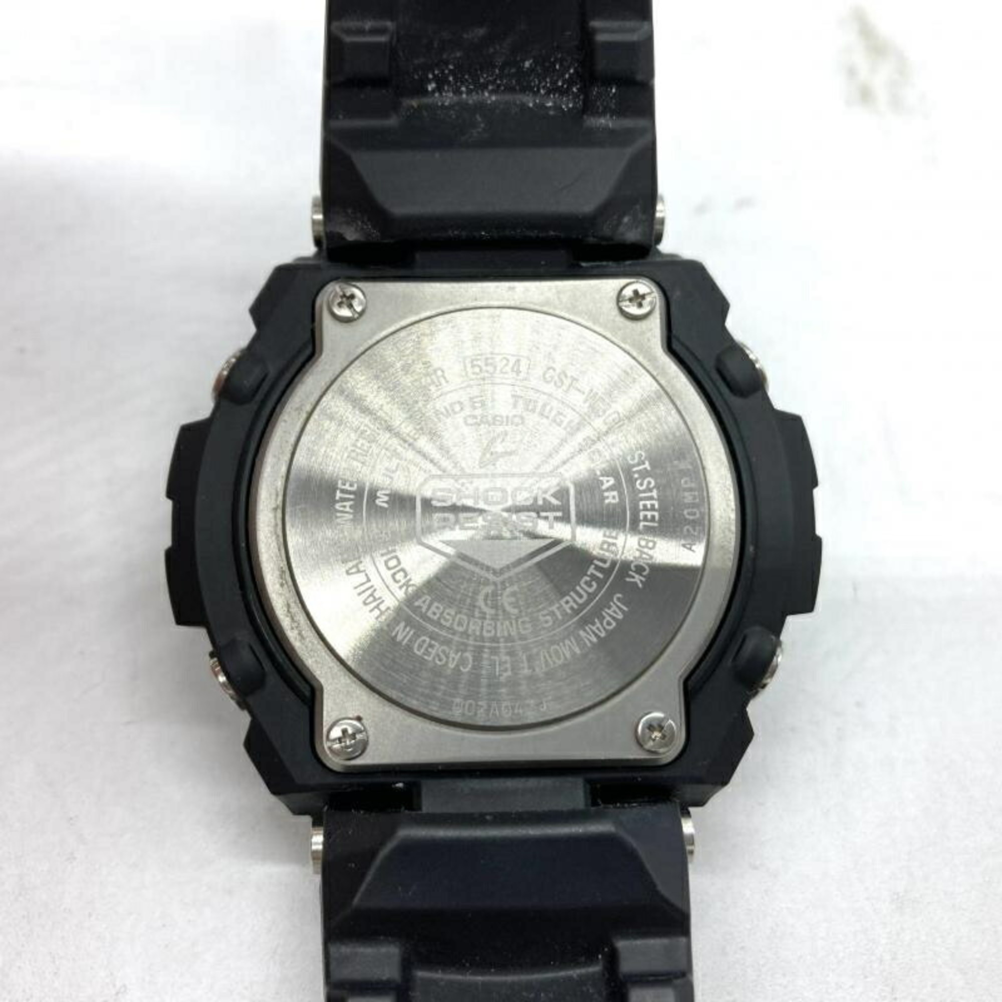 CASIO G-SHOCK Watch GST-W300-1AJF G-STEEL Casio G-Shock Radio Solar Black Silver