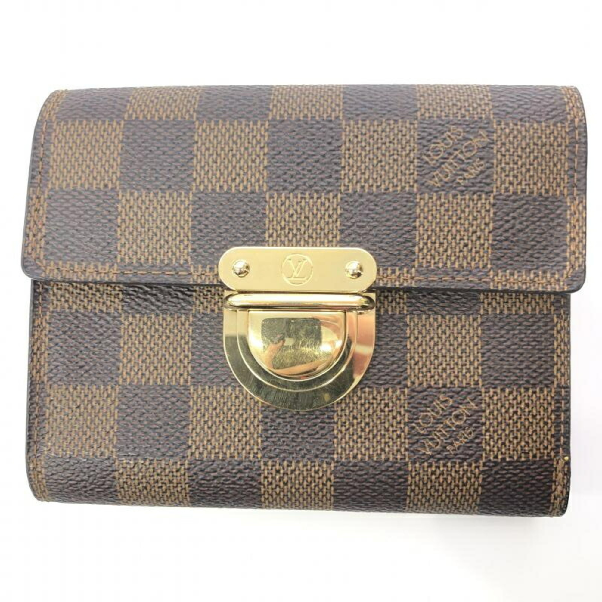 LOUIS VUITTON Damier Portefeuille Koala Louis Vuitton Bi-fold Wallet