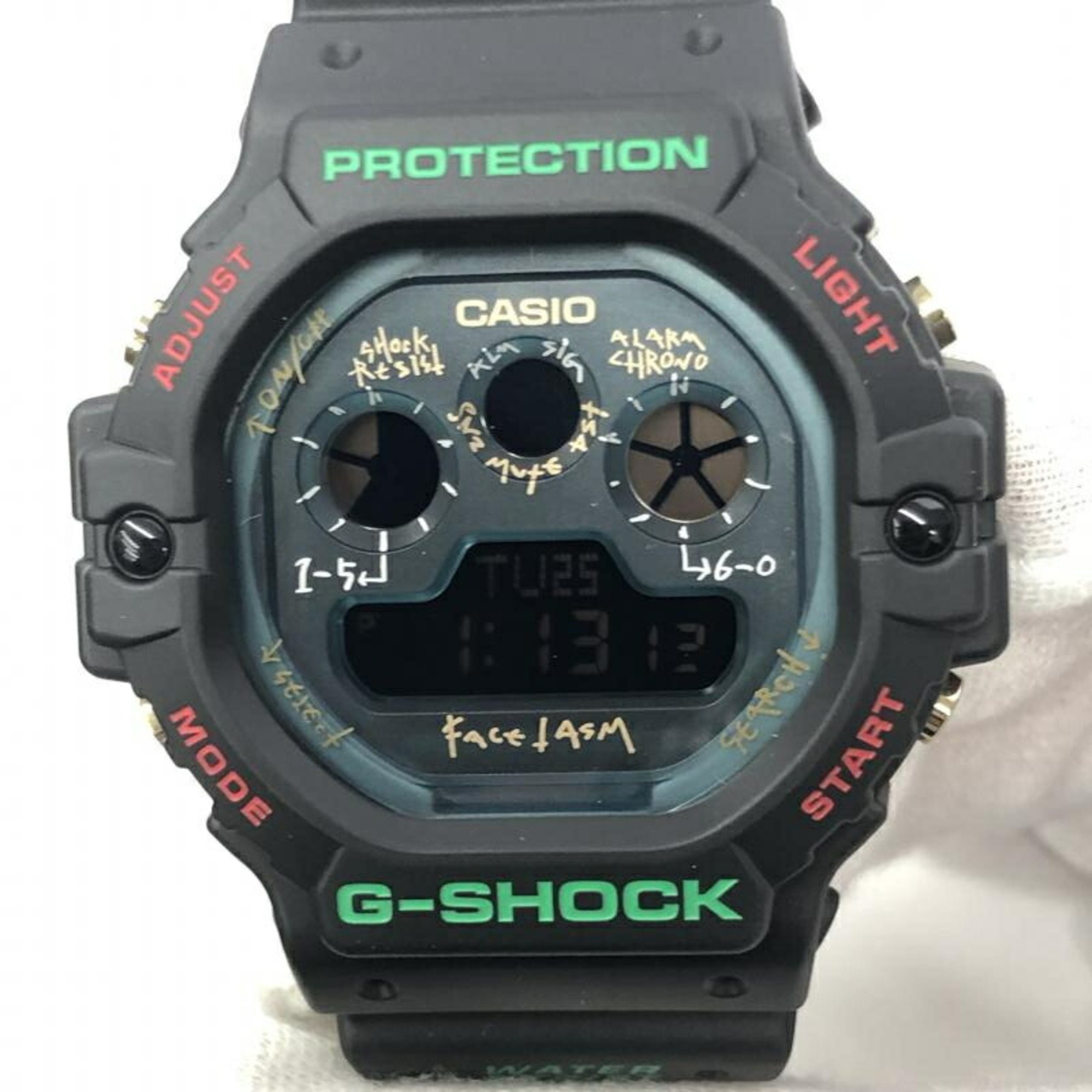 CASIO G-SHOCK Watch DW-5900FA-1JR FACETASM Quartz G-Shock Casio