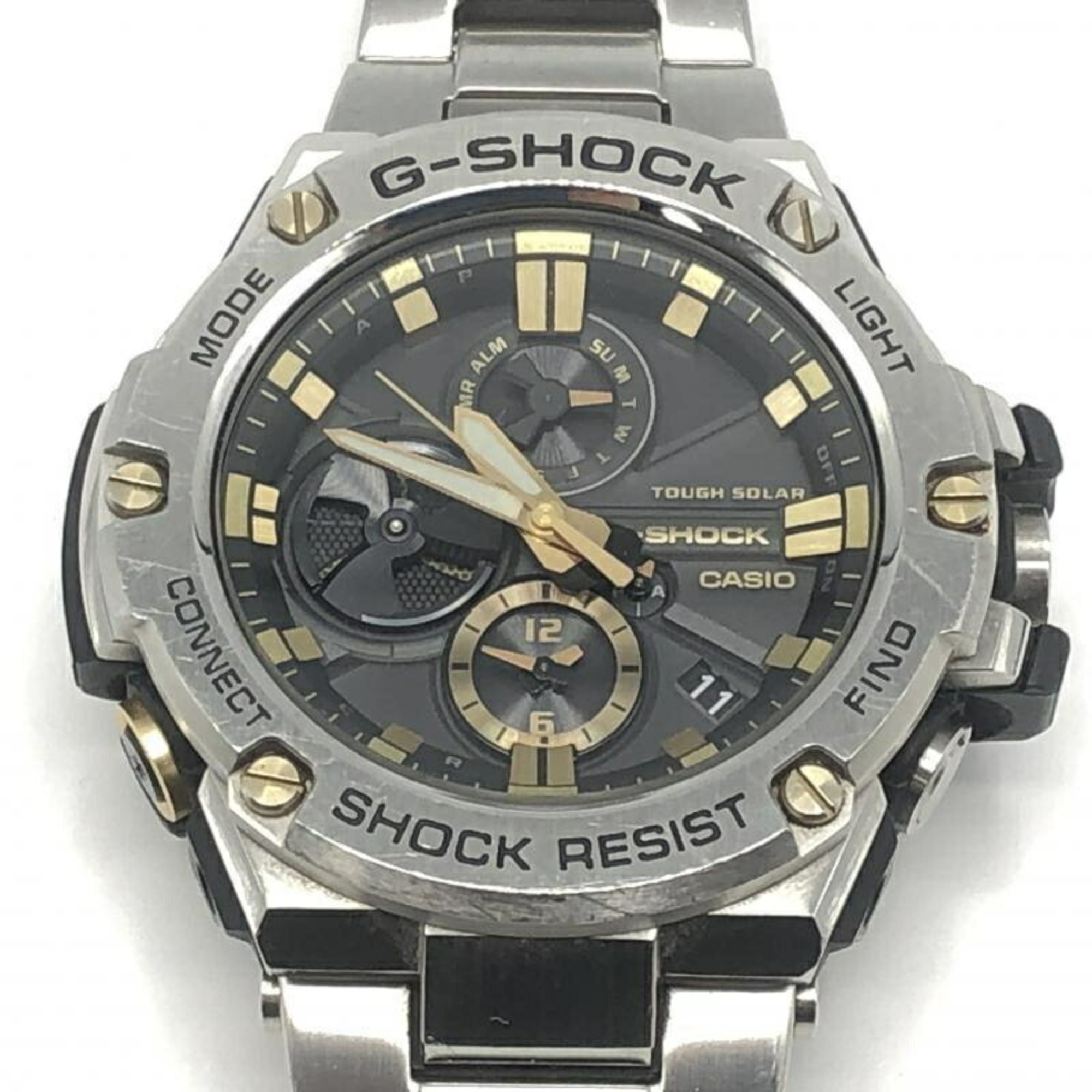 CASIO G-SHOCK Watch GST-B100 Silver Casio G-Shock