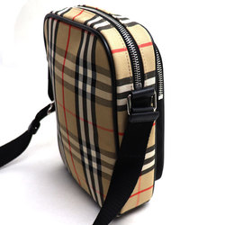 BURBERRY Check Crossbody Shoulder Bag Beige 8023381 Unisex