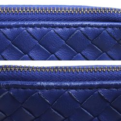 BOTTEGAVENETA Bottega Veneta Document Case 25 Clutch Bag Blue 256400 Men's