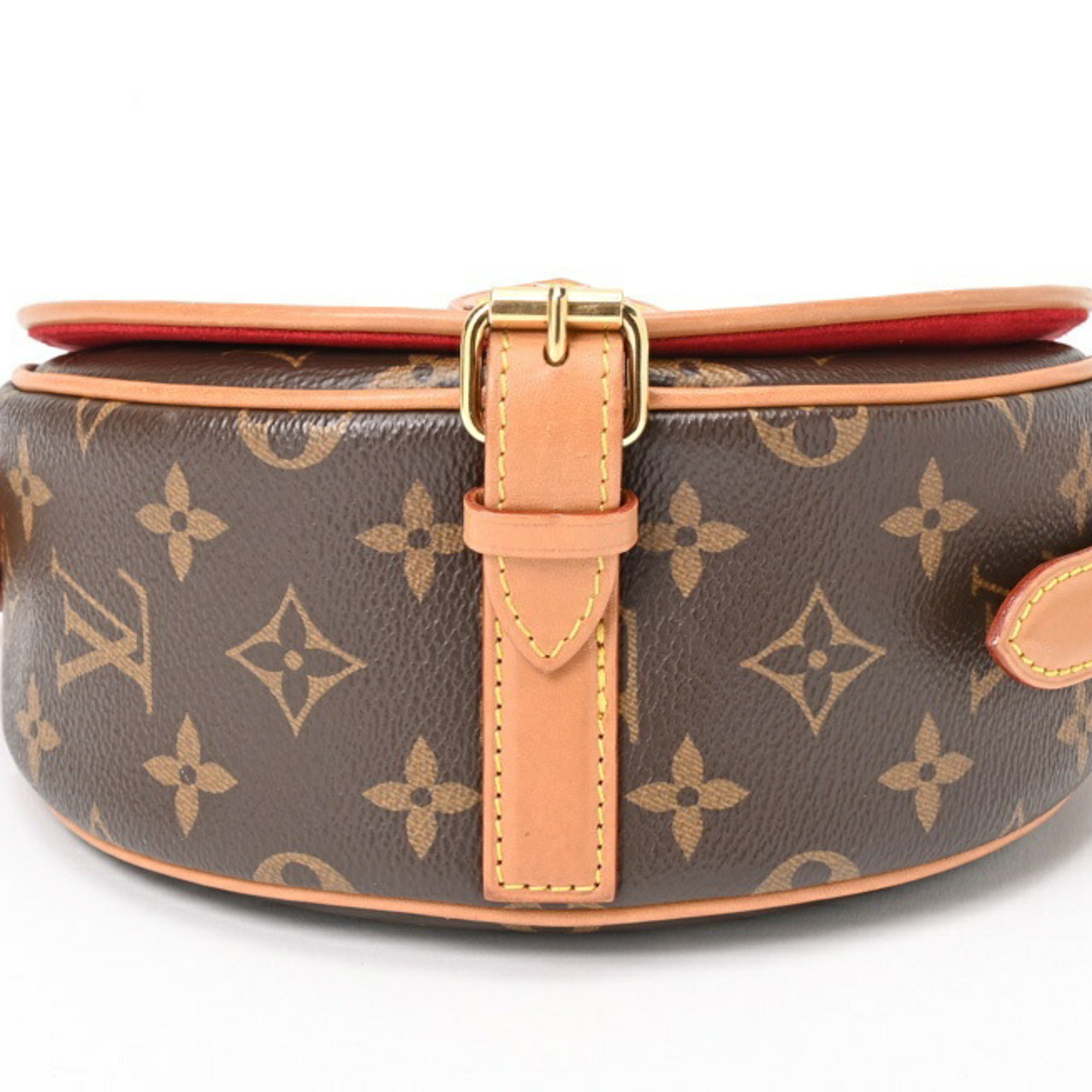 Louis Vuitton Tan Blanc Shoulder Bag M44860 Monogram S-156043