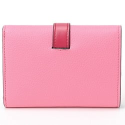 LOEWE Vertical Wallet Small C660S86X01 Soft Grain Calf Pink S-155787