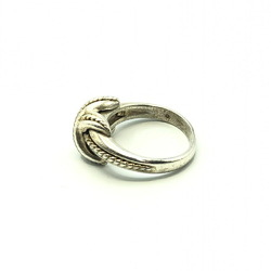 Tiffany & Co. Signature Ring Silver Gold