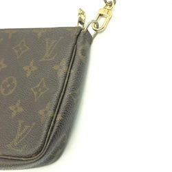 LOUIS VUITTON Monogram Pochette Accessoires M40712 Shoulder Bag Non-genuine Cracked Louis Vuitton