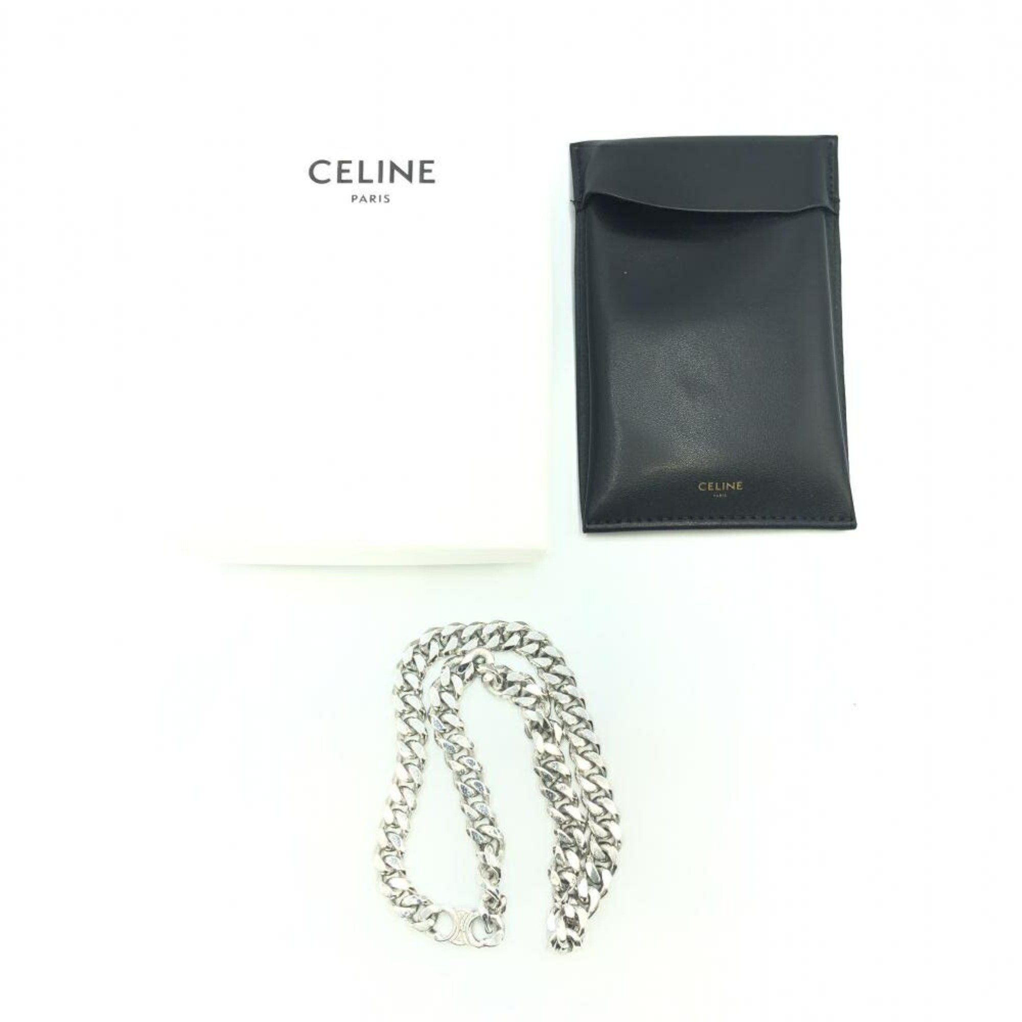 CELINE Triomphe Gourmet Necklace Celine