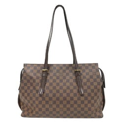LOUIS VUITTON Louis Vuitton N51119 Chelsea Damier Handbag Brown Women's