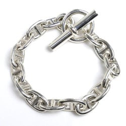HERMES Silver 925 Chaine d'Ancre MM 15-link bracelet 52.1g Unisex