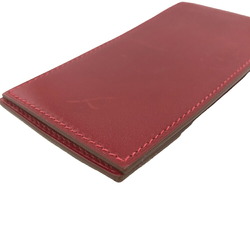 HERMES Hermes Memo Pad Cover Red Unisex