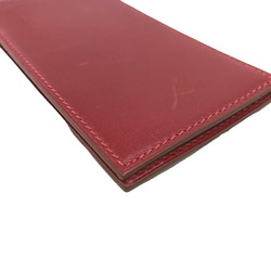 HERMES Hermes Memo Pad Cover Red Unisex