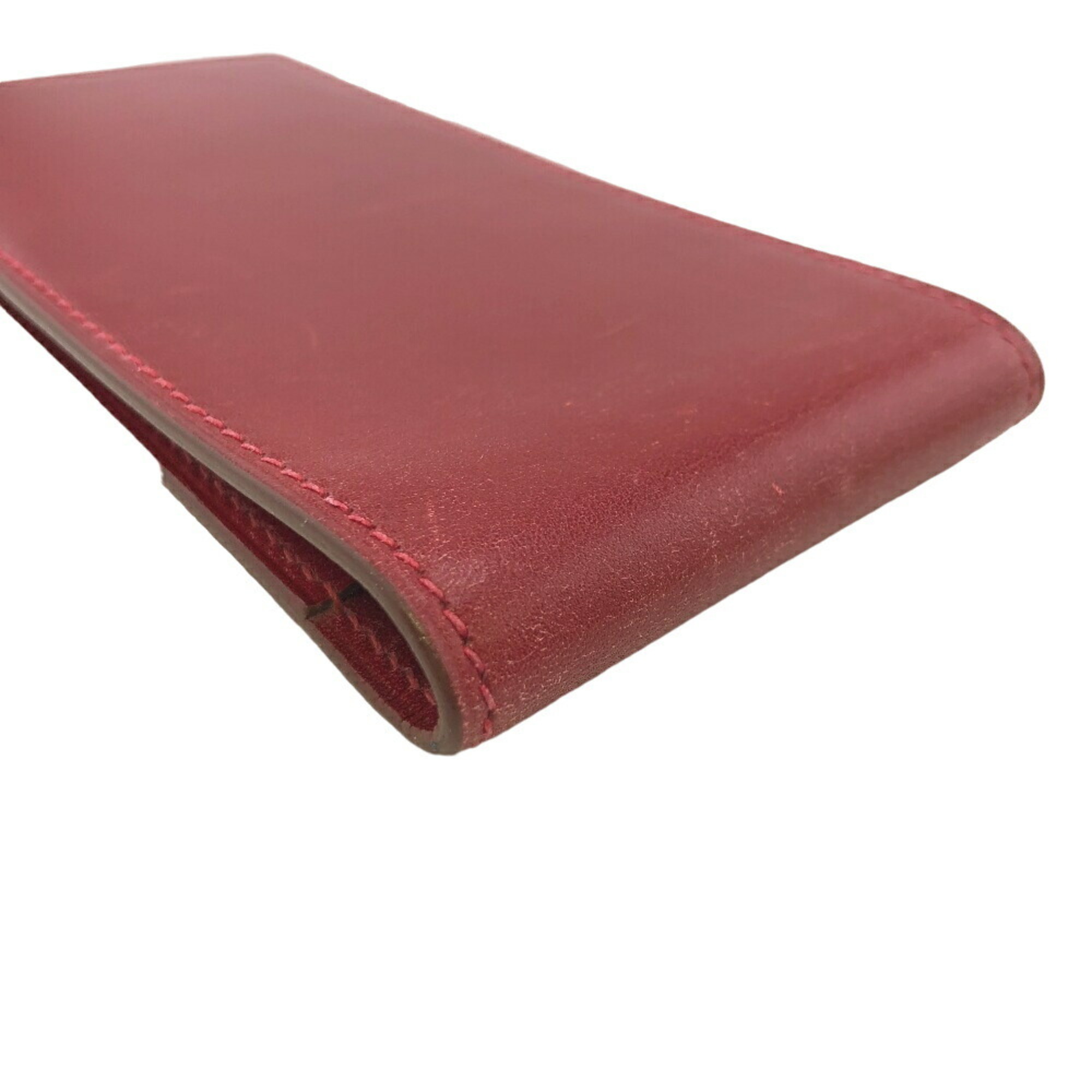 HERMES Hermes Memo Pad Cover Red Unisex