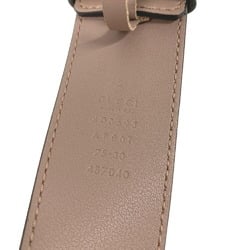 GUCCI 400593 75 30 GG Marmont Belt Beige Men's