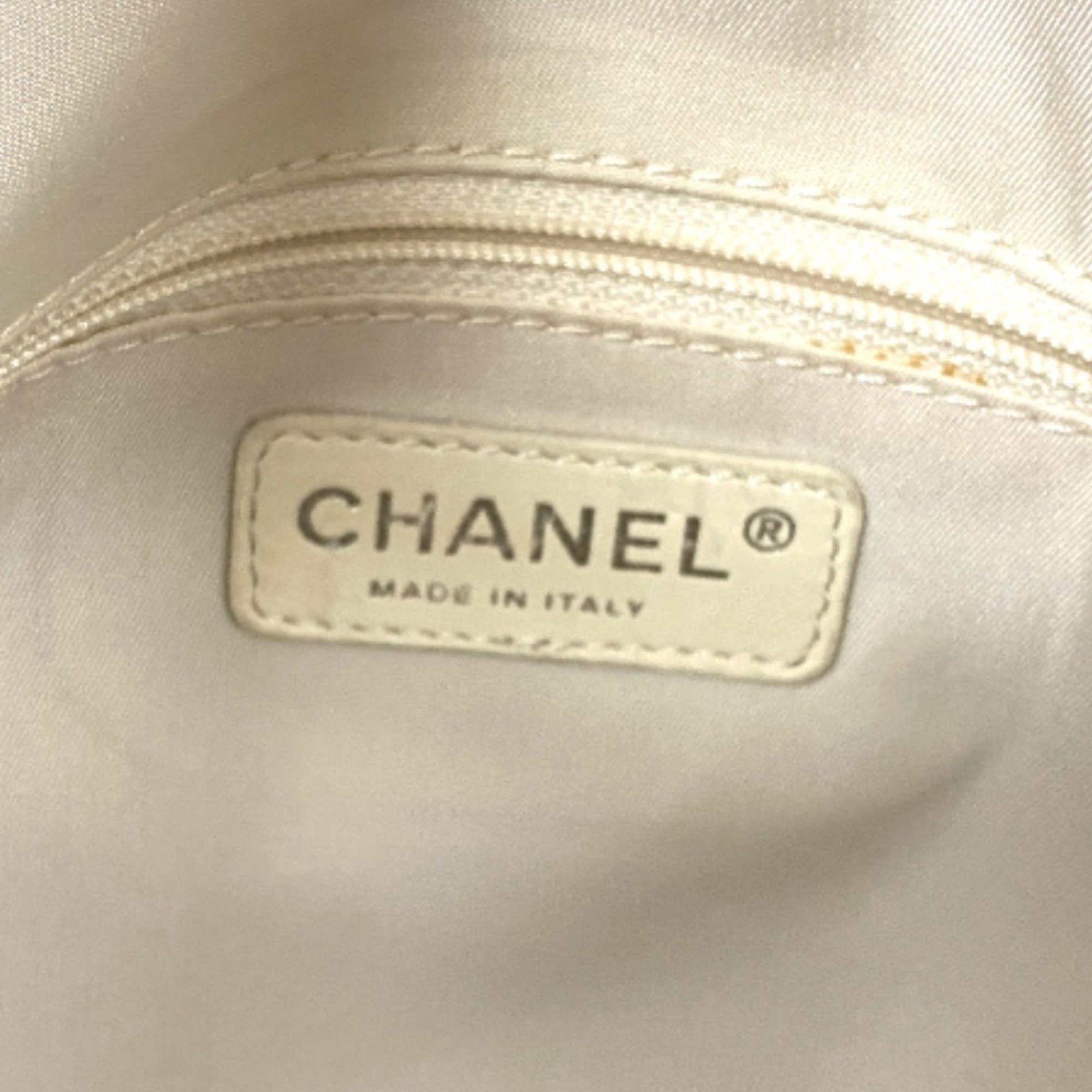 CHANEL Paris Biarritz GM Tote Bag Beige Women's