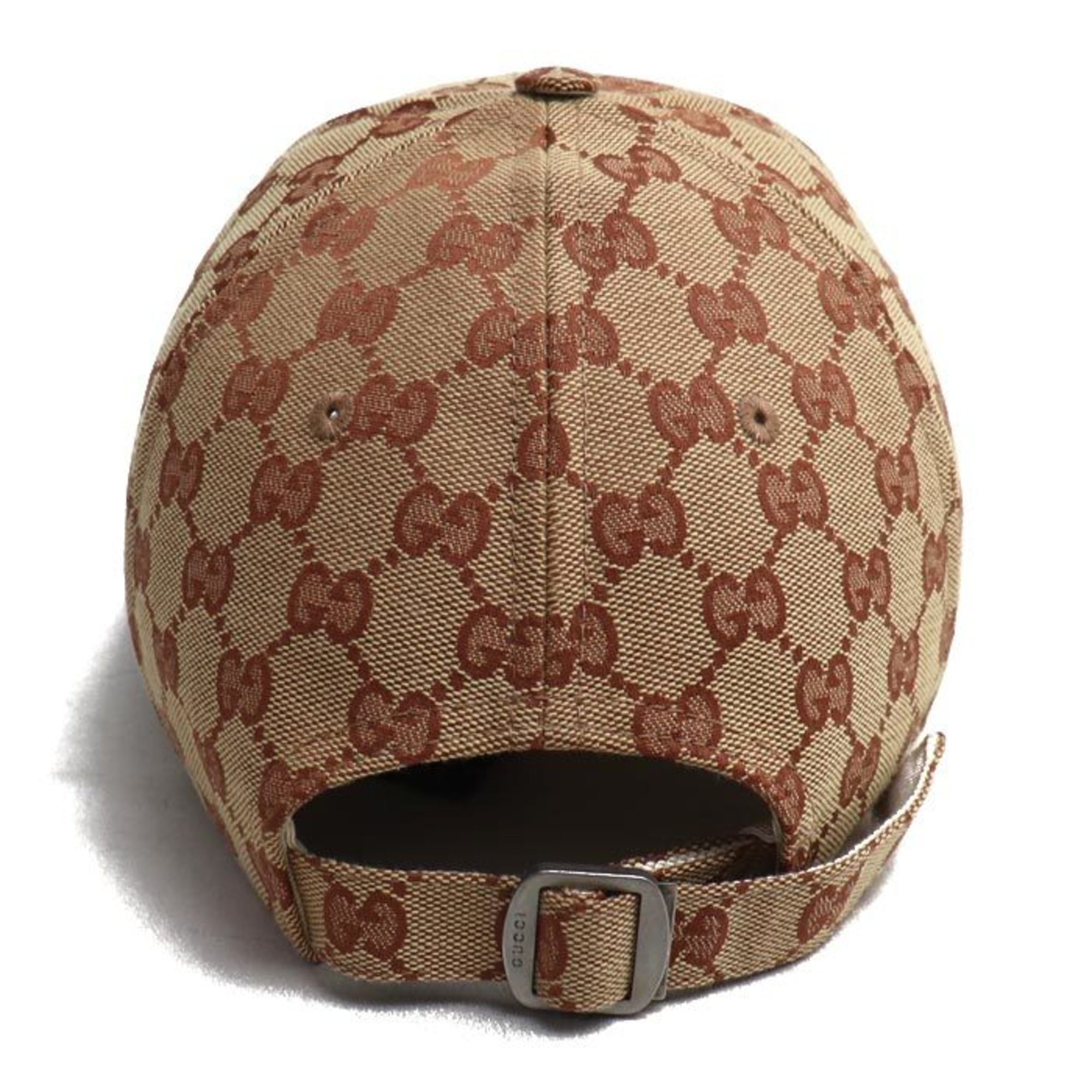 GUCCI LA Angels GG Canvas Cap Beige 57-61cm Unisex