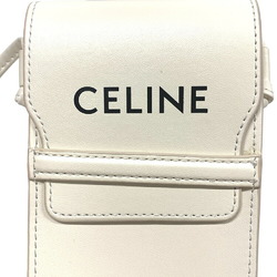 CELINE by Edith Slimane Pouch White Women's