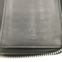 LOUIS VUITTON M58823 Zippy Wallet Vertical Taurillon Long Black Men's