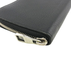 LOUIS VUITTON M58823 Zippy Wallet Vertical Taurillon Long Black Men's