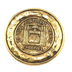 CHANEL 31 RUE CAMBON 1150 Brooch Gold Unisex