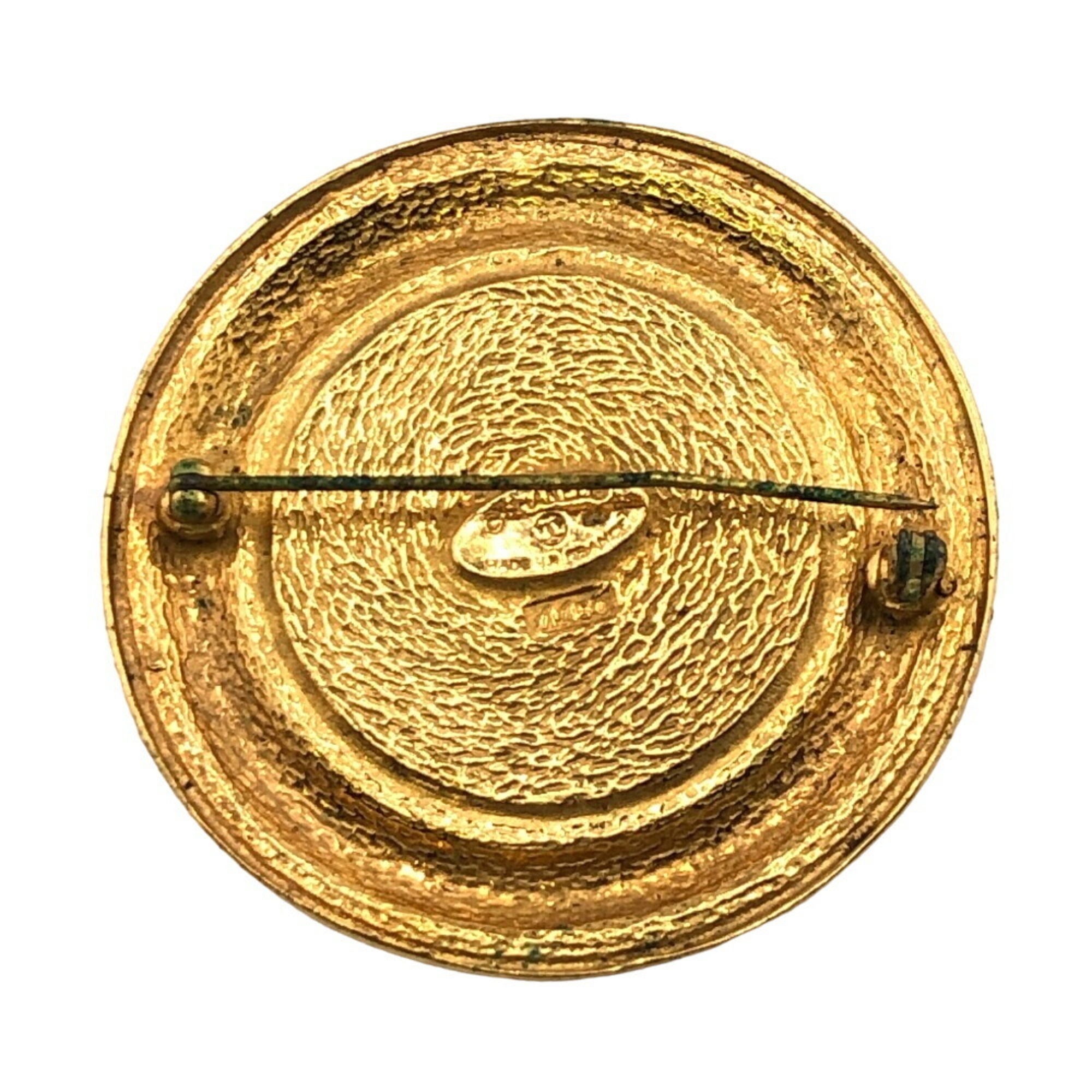 CHANEL 31 RUE CAMBON 1150 Brooch Gold Unisex