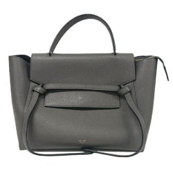 CELINE Belt Bag Handbag Grey Women's