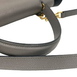 CELINE Belt Bag Handbag Grey Women's