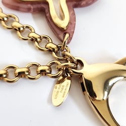 Louis Vuitton LOUISVUITTON Bijoux Sac Ansolence Bag Charm M66884 Gold Metal Key Holder Ring