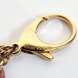 Louis Vuitton LOUISVUITTON Bijoux Sac Ansolence Bag Charm M66884 Gold Metal Key Holder Ring