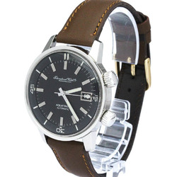 Polished IWC Aquatimer 1st Automatic Steel Leather Mens watch 1812 BF565465