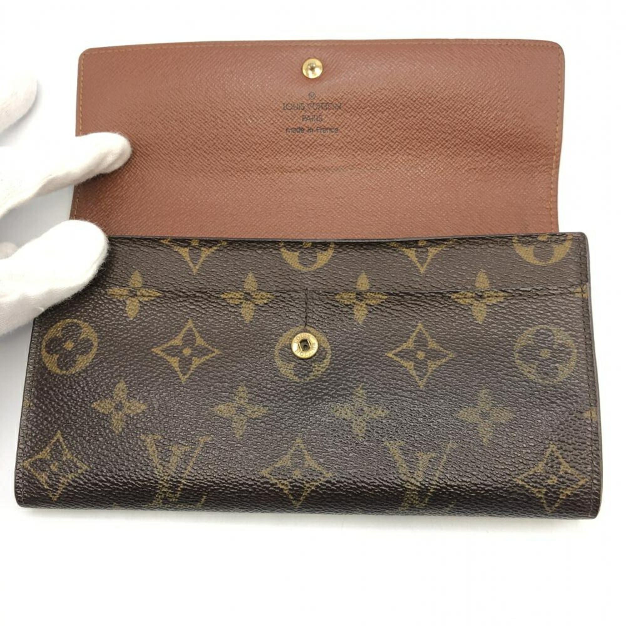 LOUIS VUITTON Monogram Porte Monnaie Credit M61724 Louis Vuitton