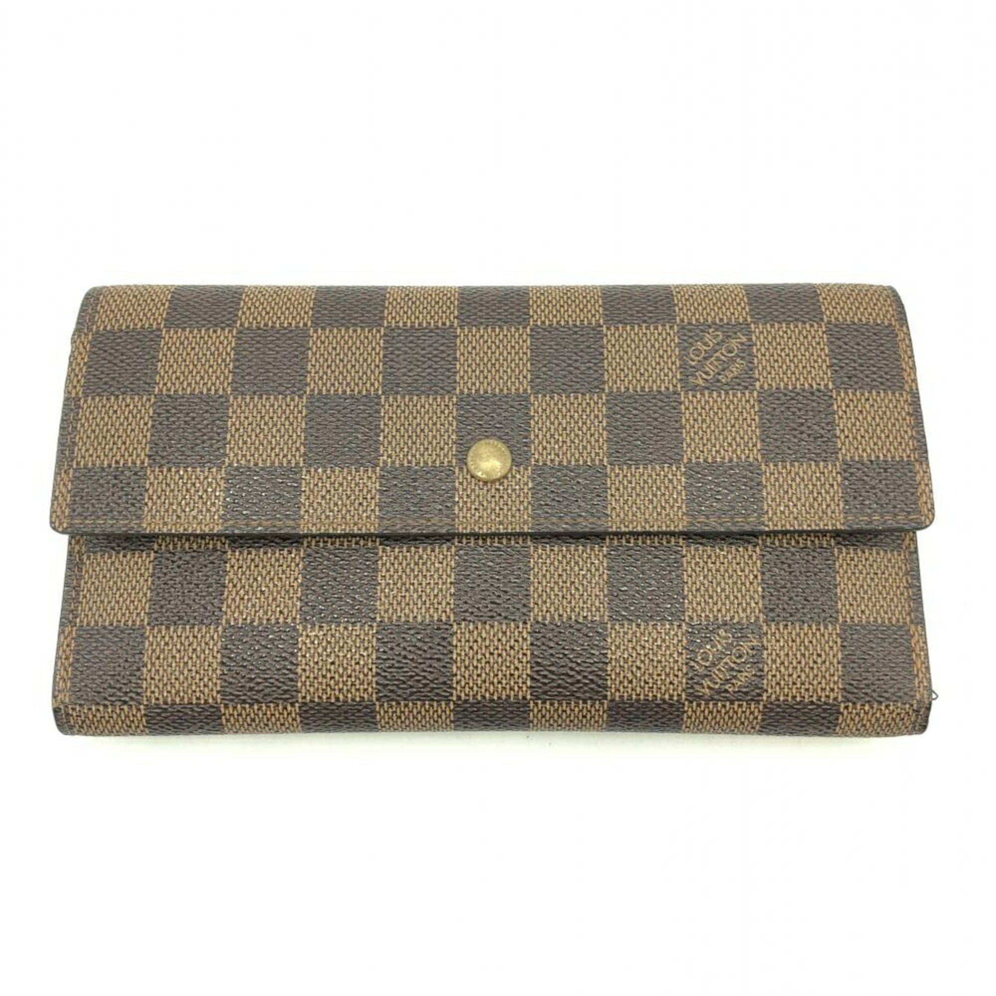 LOUIS VUUITON Damier Porte Tresor International N61215 Louis Vuitton