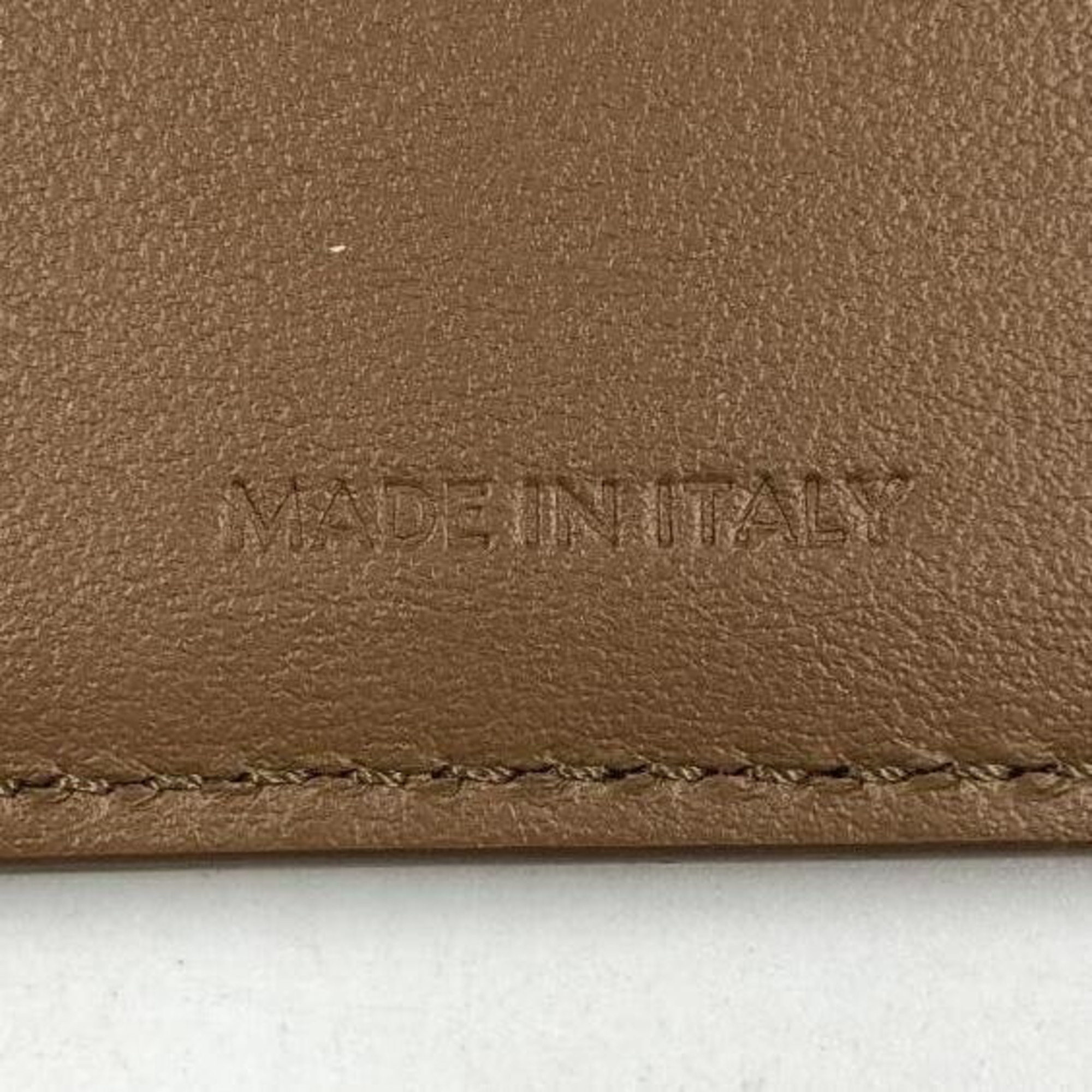 CELINE Triomphe Small Flap Wallet Brown R-A Celine