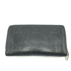 GUCCI GG embossed zip around wallet 625558 black Gucci