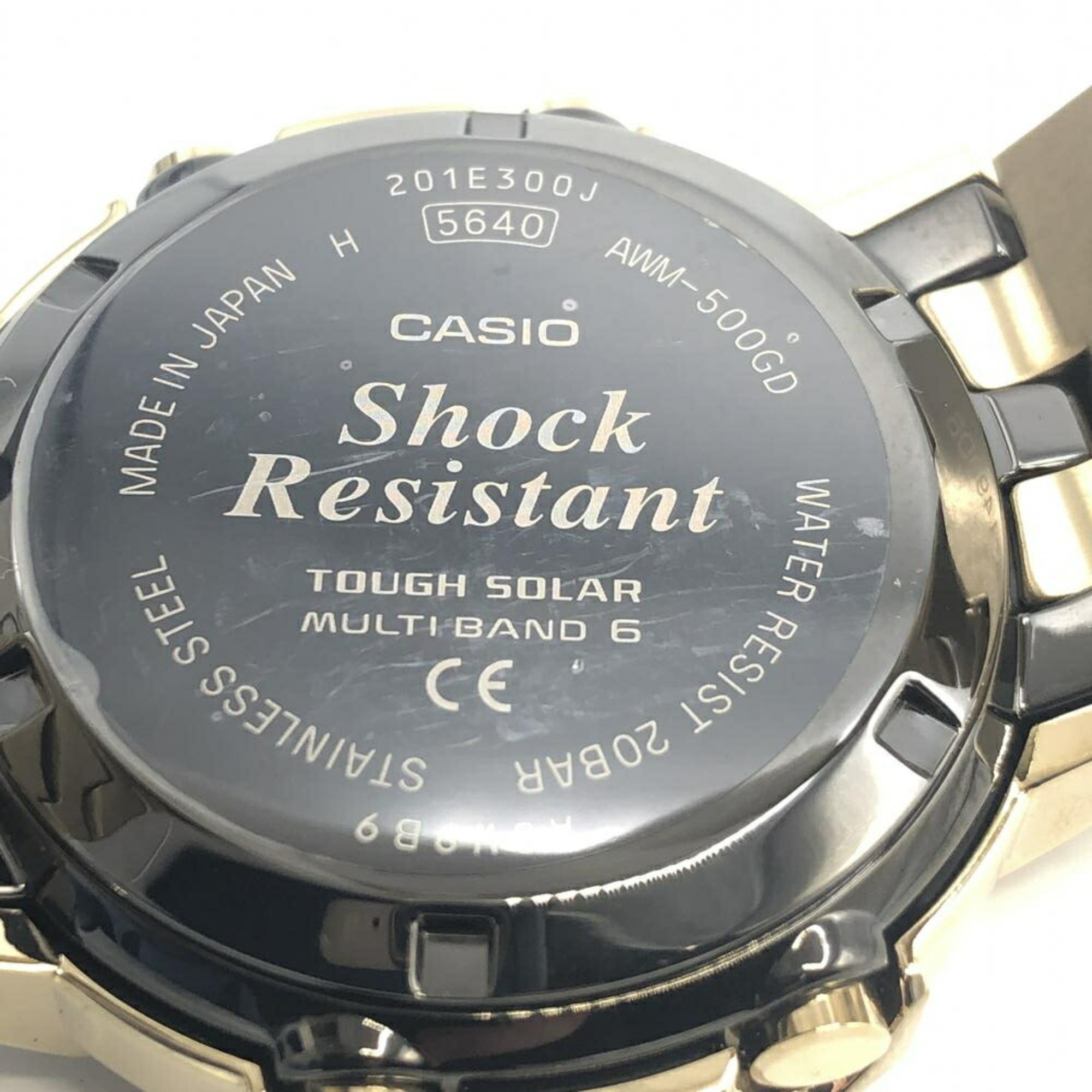 CASIO G-SHOCK Watch AWM-500GD-9AJF Solar Radio Full Metal Casio G-Shock