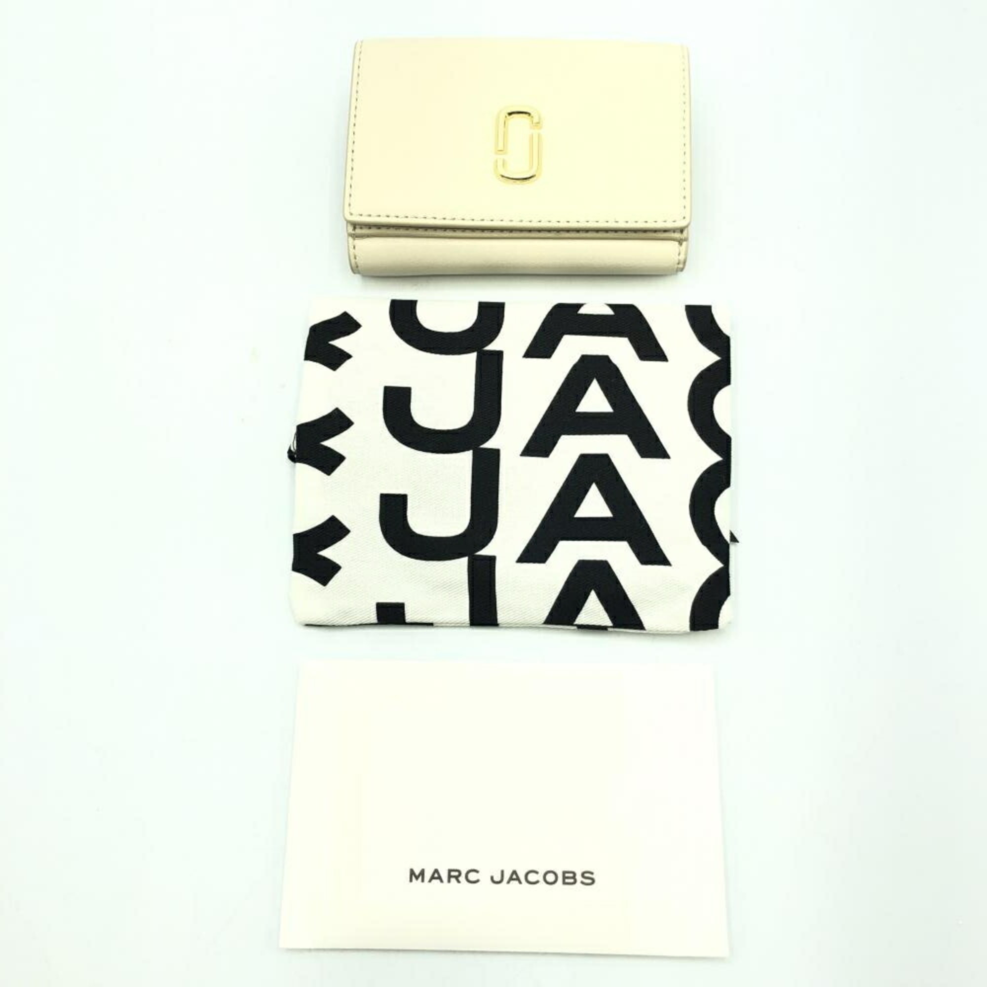 MARC JACOBS Tri-fold Wallet Beige 2S3SMP005S01 Marc Jacobs