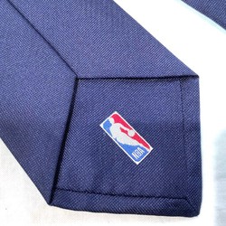 LOUIS VUITTON Cravat Letters x NBA Blue Marine Necktie 100% SILK KB-8612