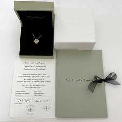 Van Cleef & Arpels Alhambra Necklace Yellow Gold YG White VCAR5900 f-20676 15mm 42cm 750 K18 Mother of Pearl Flower