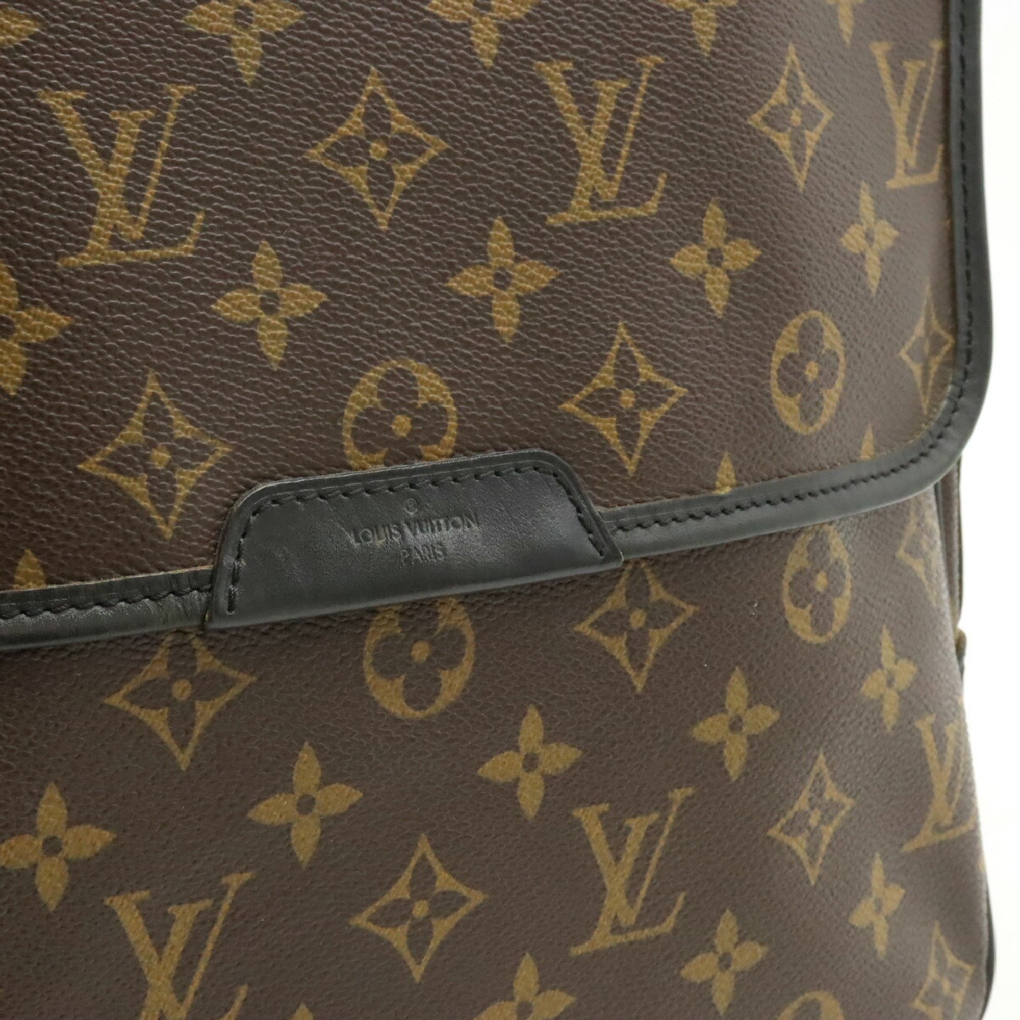 LOUIS VUITTON Louis Vuitton Monogram Macassar Bus MM Shoulder Bag M56715