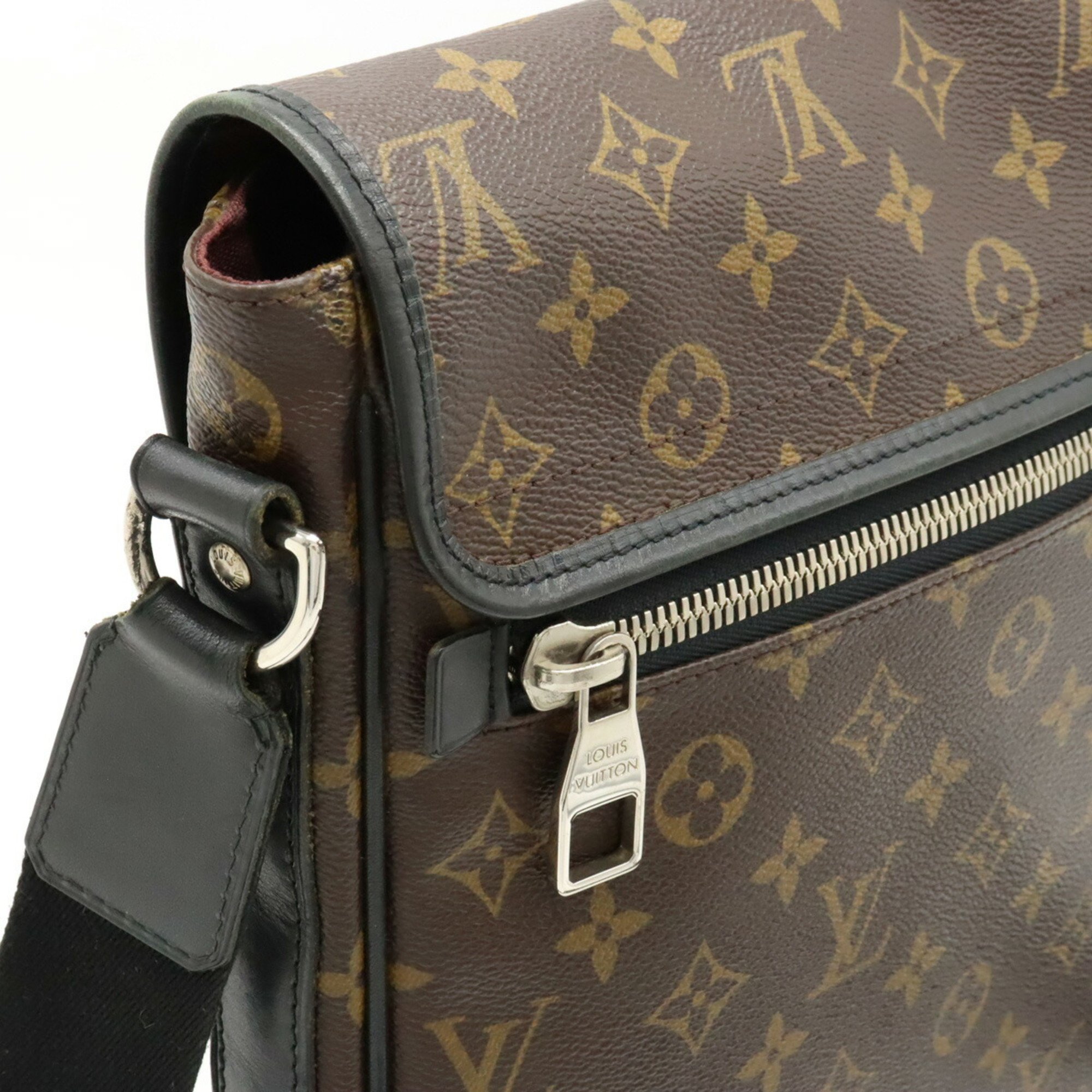 LOUIS VUITTON Louis Vuitton Monogram Macassar Bus MM Shoulder Bag M56715