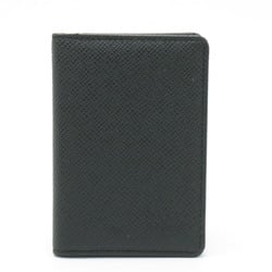 LOUIS VUITTON Taiga Organizer De Poche Card Case Business Holder Leather Ardoise Black M30512