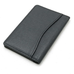 LOUIS VUITTON Taiga Organizer De Poche Card Case Business Holder Leather Ardoise Black M30512