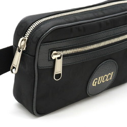 GUCCI Gucci Off The Grid Belt Bag Body Waist Nylon Canvas Leather Black 631341