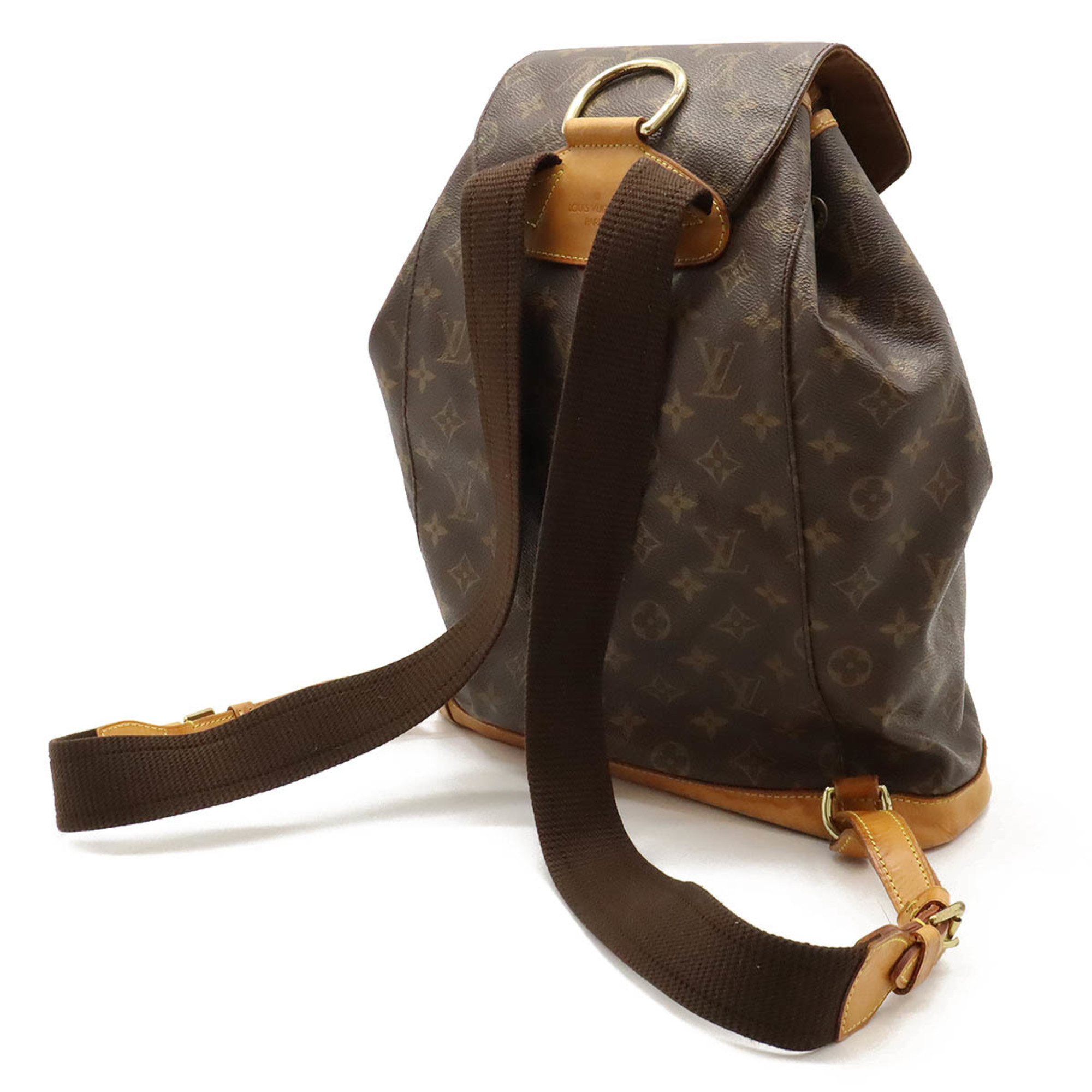 LOUIS VUITTON Louis Vuitton Monogram Montsouris GM Rucksack Backpack Shoulder Bag M51135