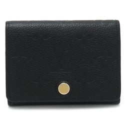 LOUIS VUITTON Louis Vuitton Monogram Empreinte Envelope Carte de Visite Card Case Business Holder Noir Black M58456